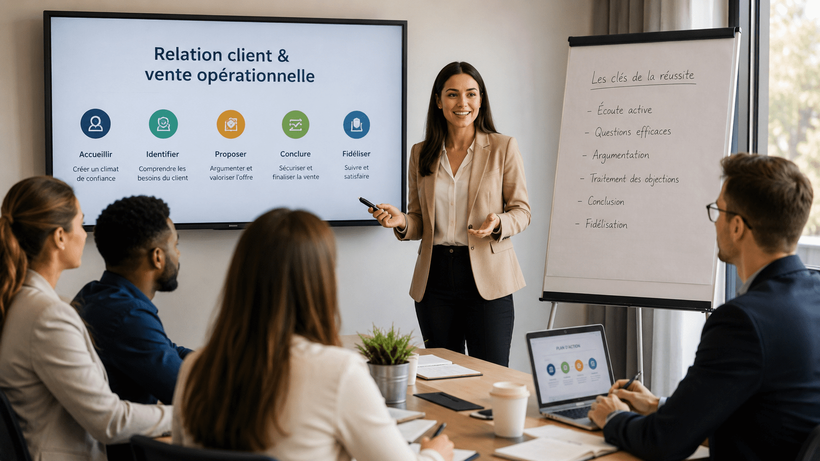 Maîtriser les techniques de relation client et de vente opérationnelle